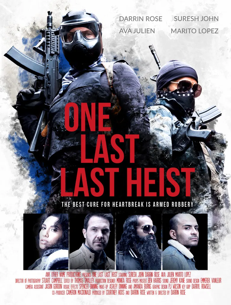 One Last Last Heist poster background