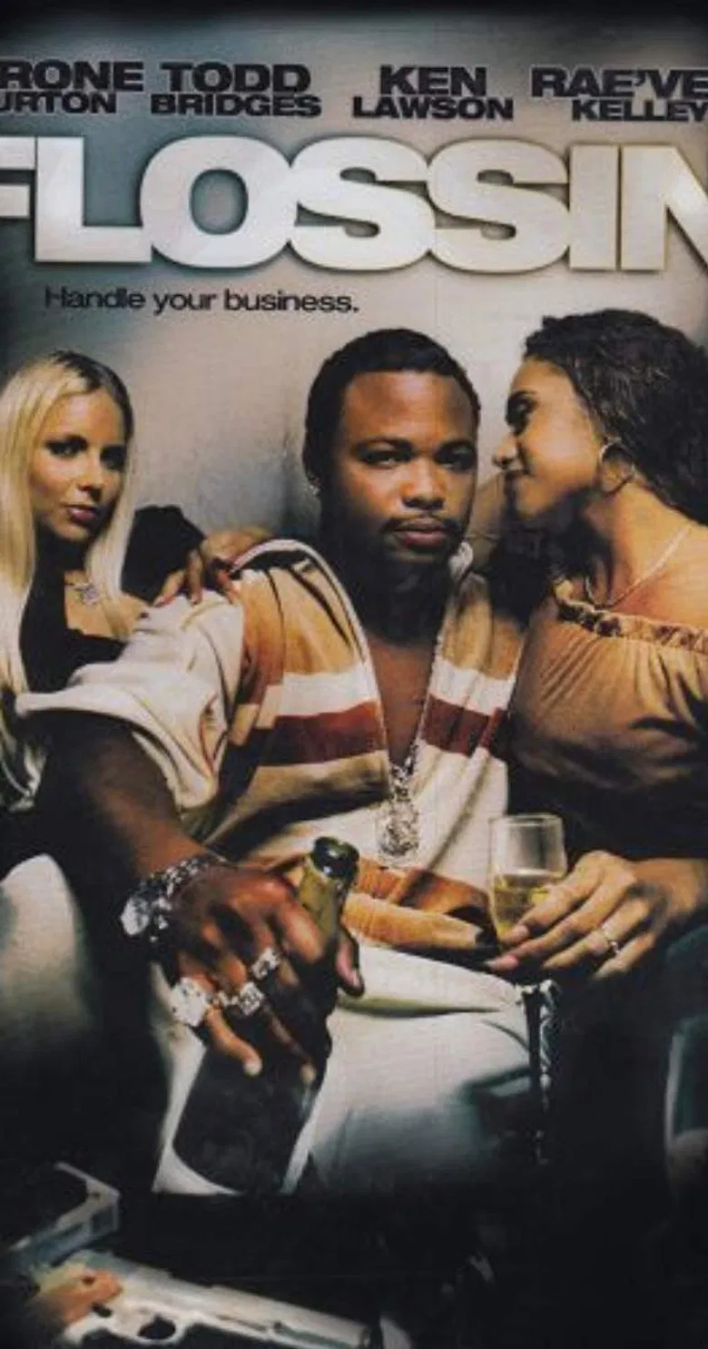 Flossin poster background