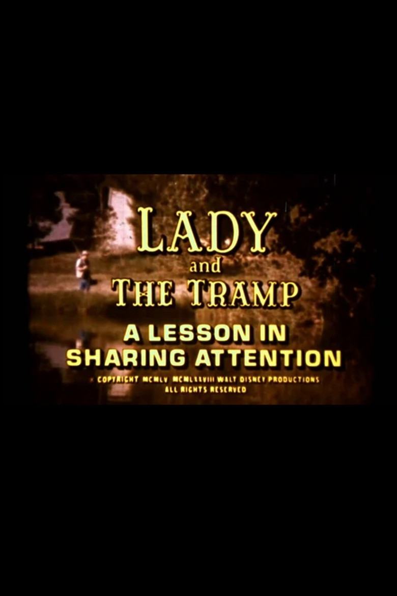 Lady and the Tramp: A Lesson in Sharing Attention poster background