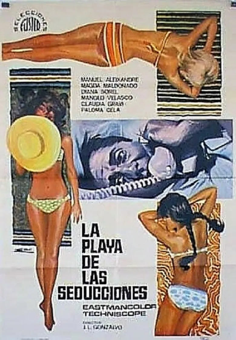 La playa de las seducciones poster background