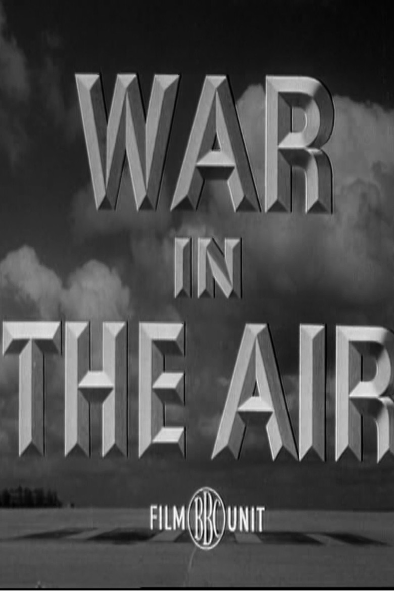 War in the Air poster background