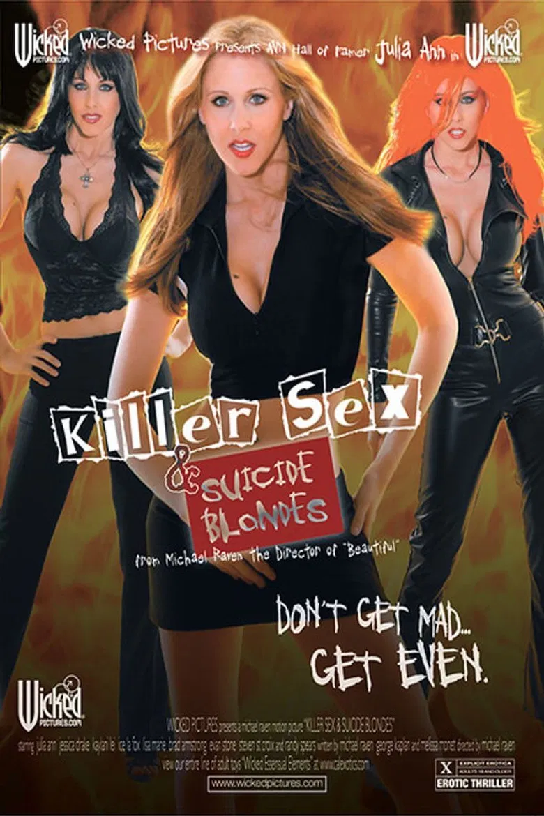Killer Sex and Suicide Blondes poster background