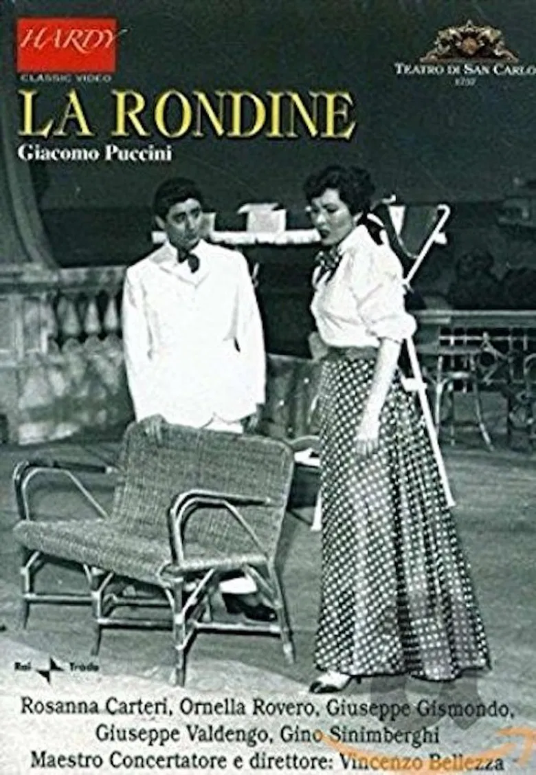 La Rondine poster background