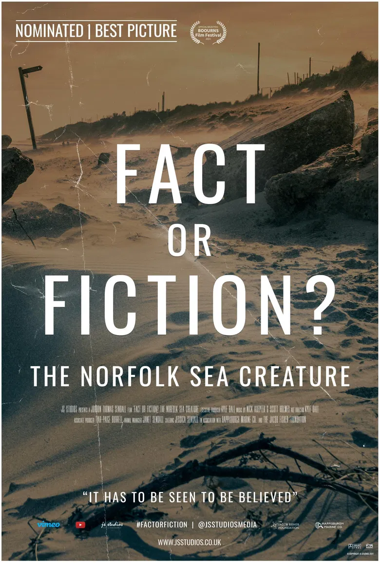 Fact or Fiction? The Norfolk Sea Creature poster background