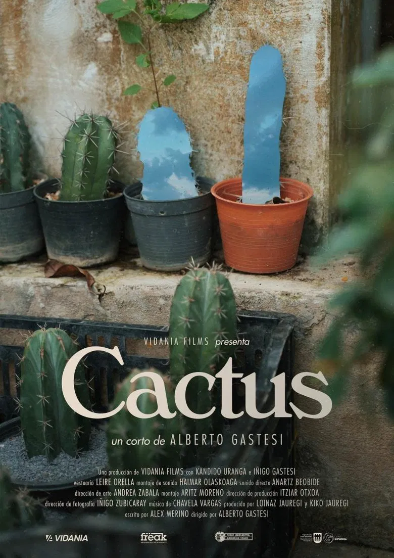 Cactus poster background