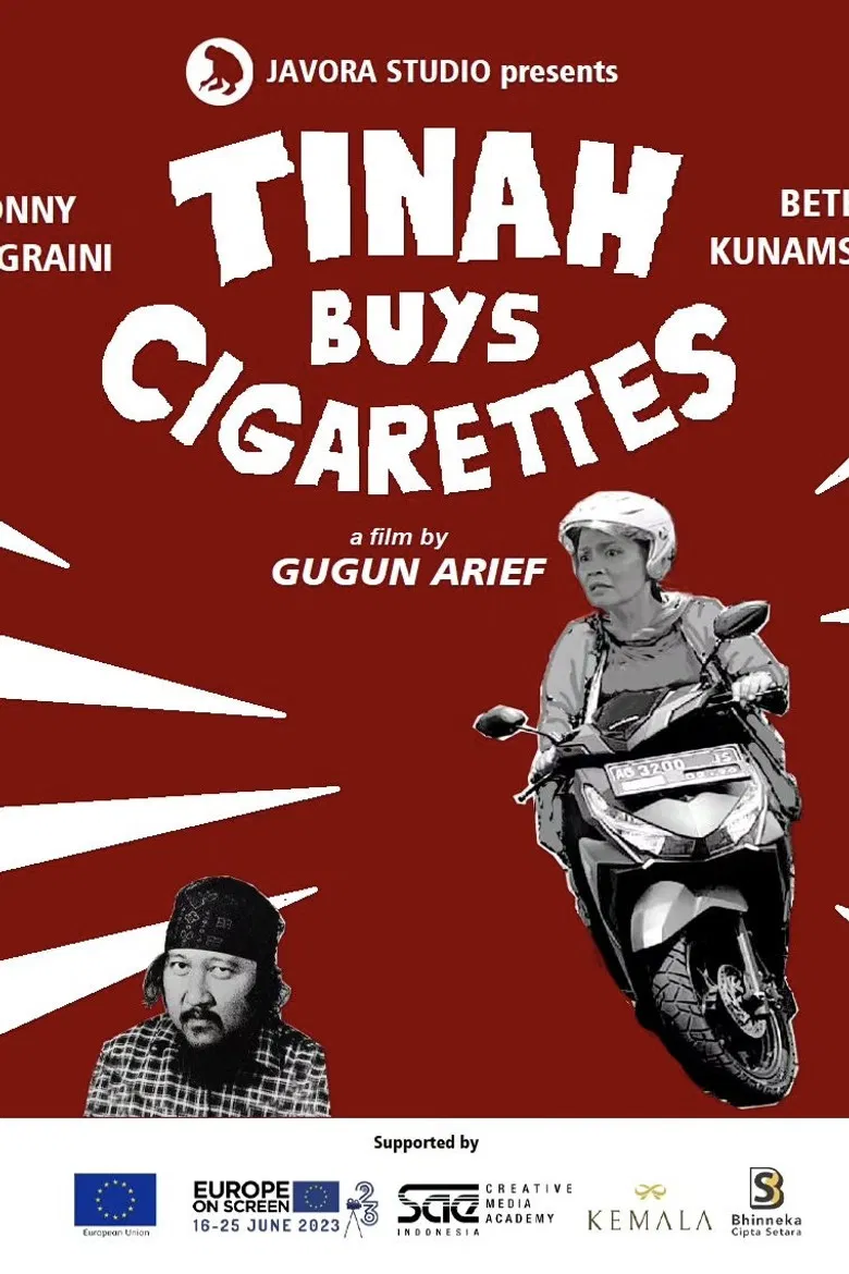 Tinah Buys Cigarettes poster background