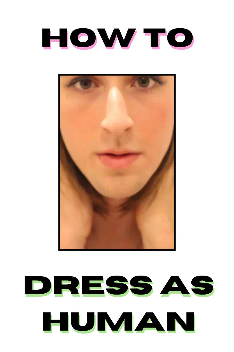 How to Dress as Human poster background