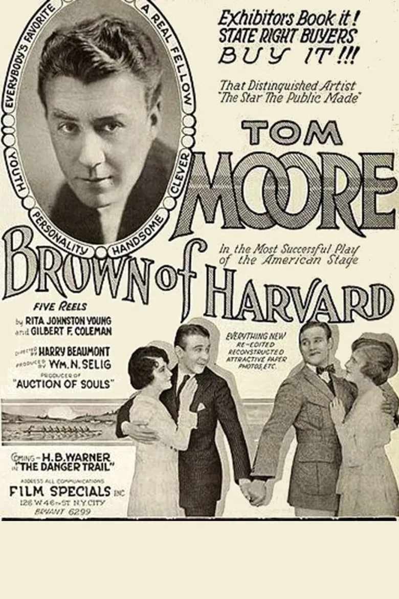 Brown of Harvard poster background