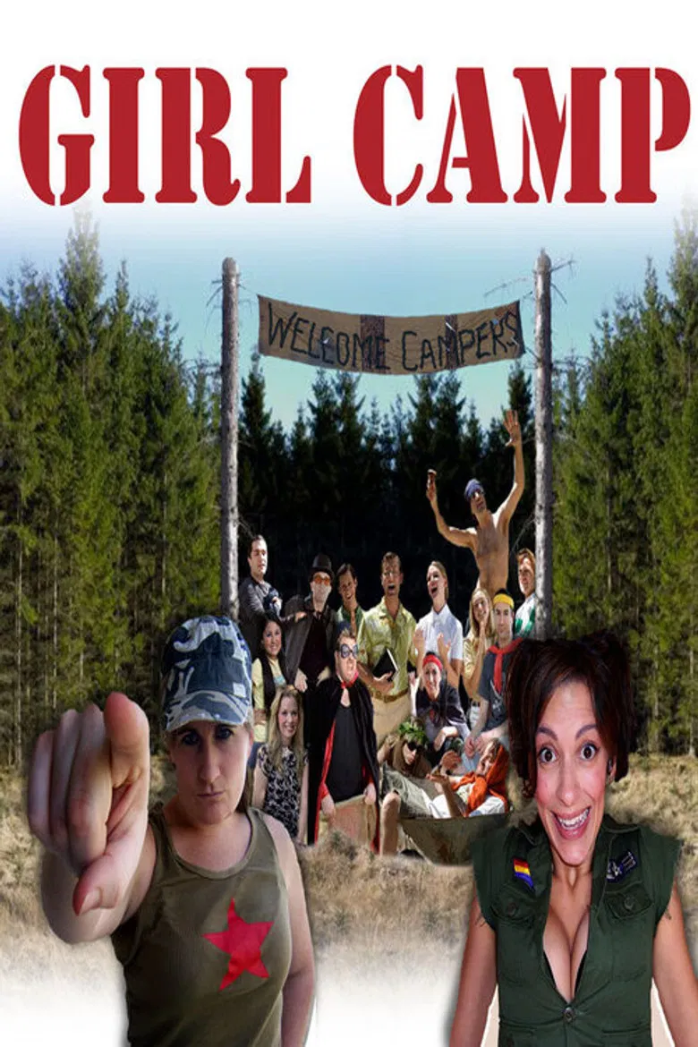 Girl Camp poster background