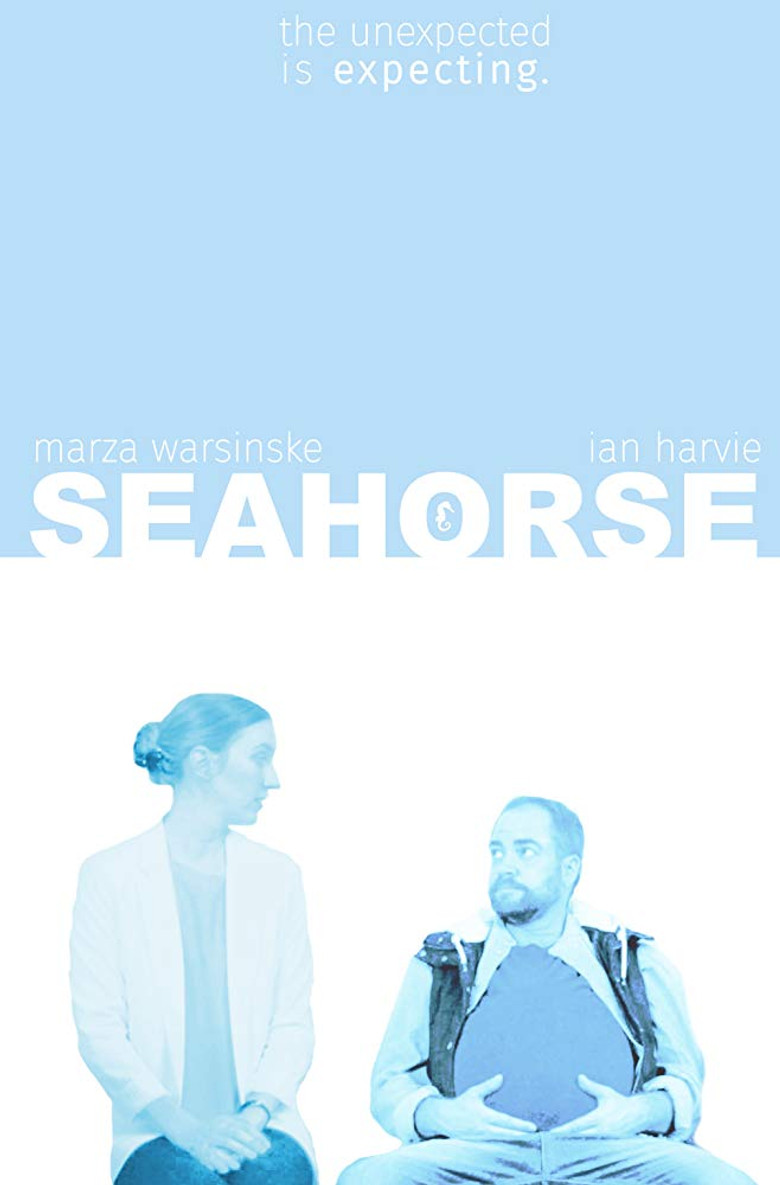 Seahorse poster background