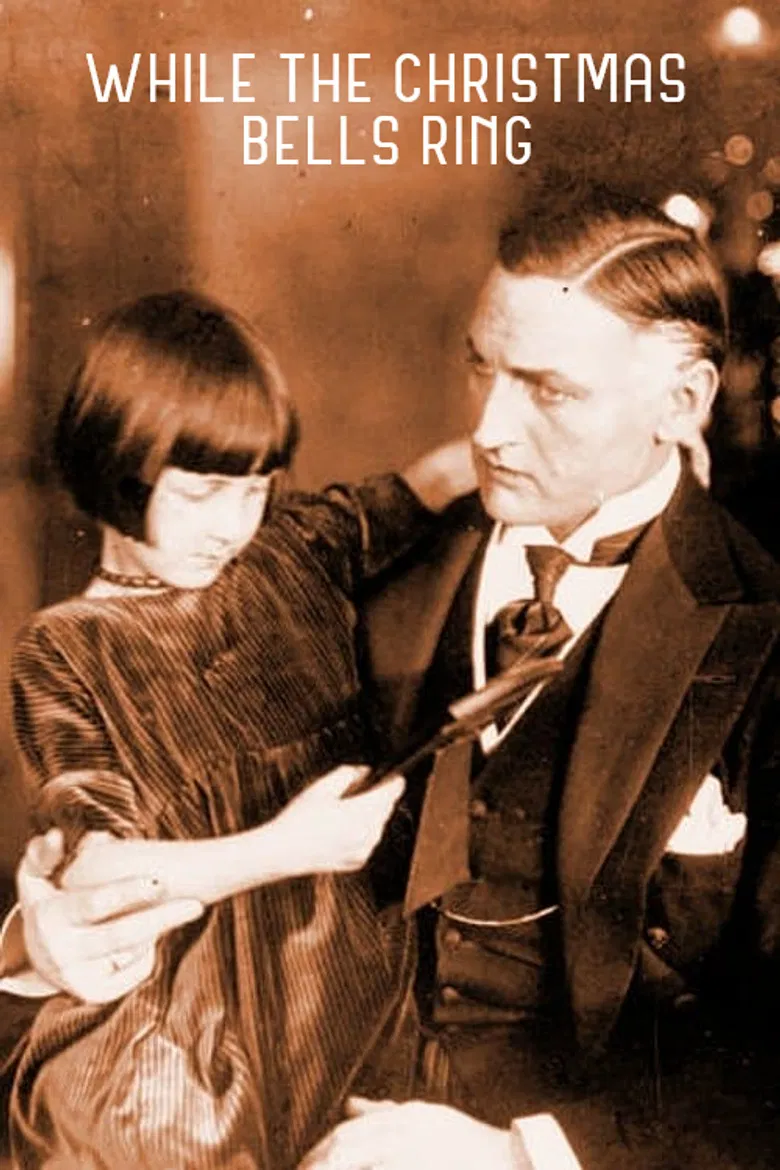 While the Christmas Bells Rings poster background