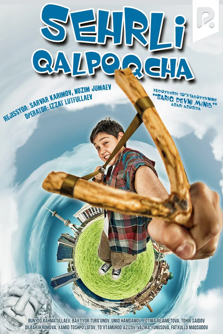 Sehrli Qalpoqcha poster background