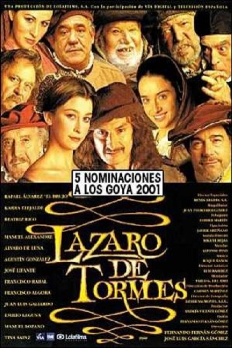 Lázaro de Tormes poster background