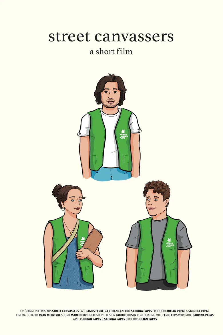 Street Canvassers poster background