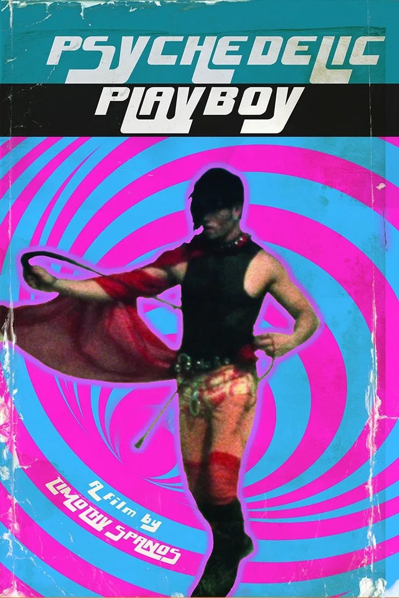 Psychedelic Playboy poster background