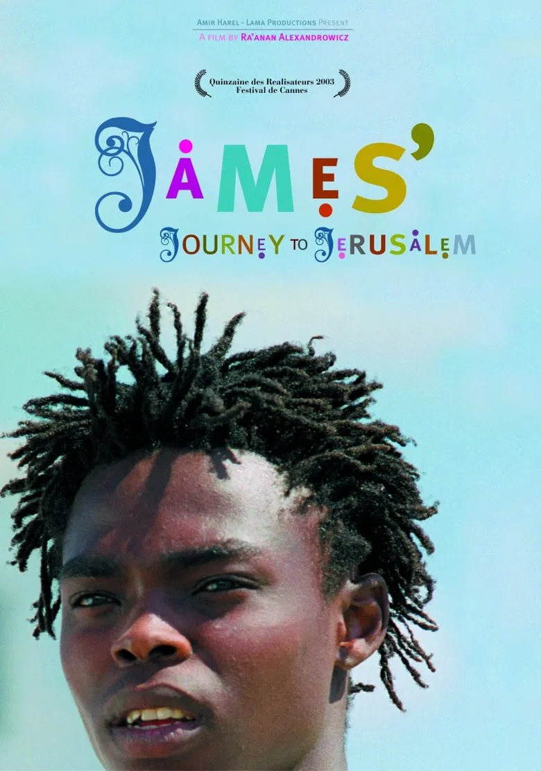 James' Journey to Jerusalem poster background