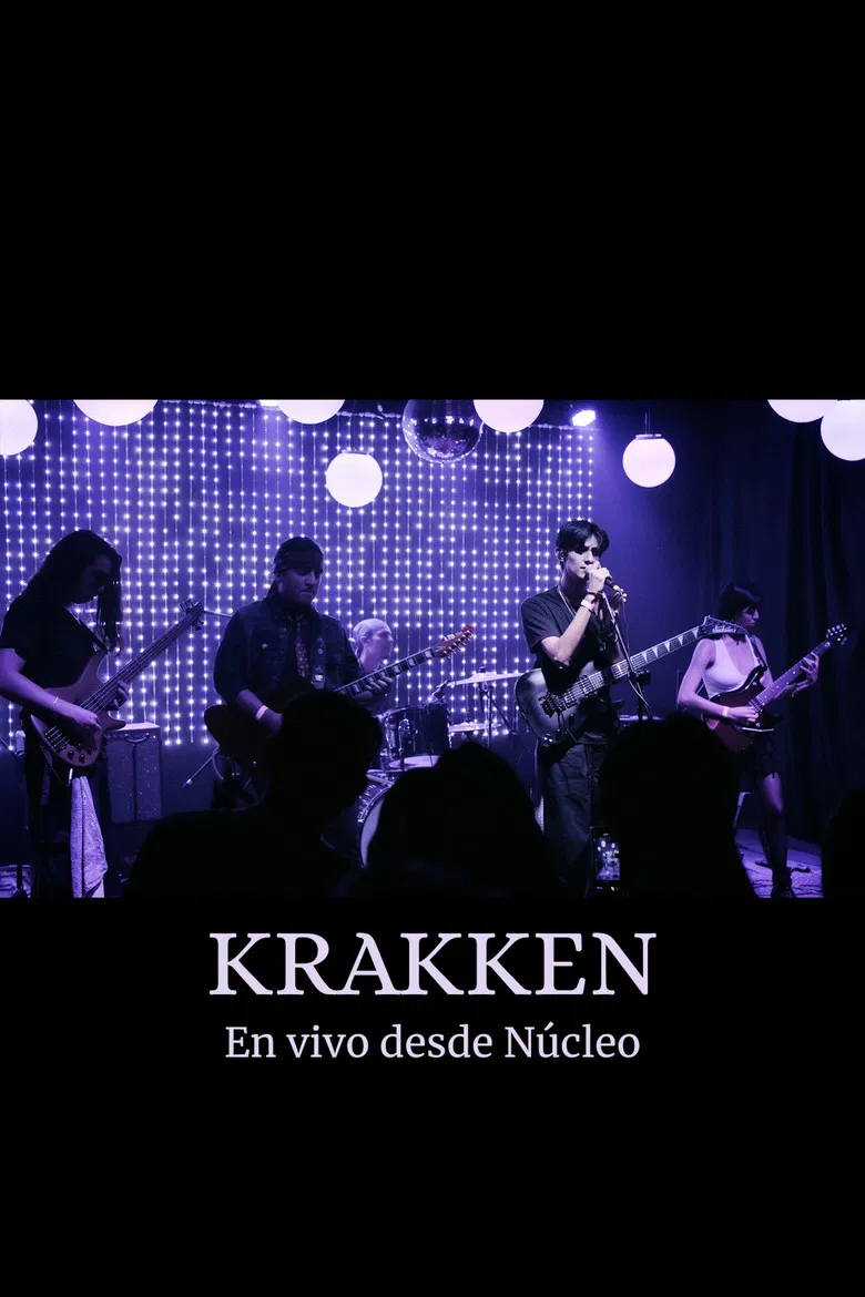 Krakken - En Vivo desde Núcleo poster background