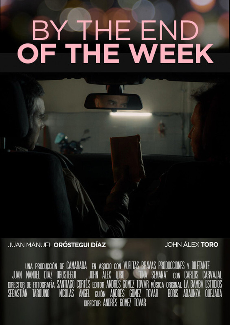 By the End of the Week poster background