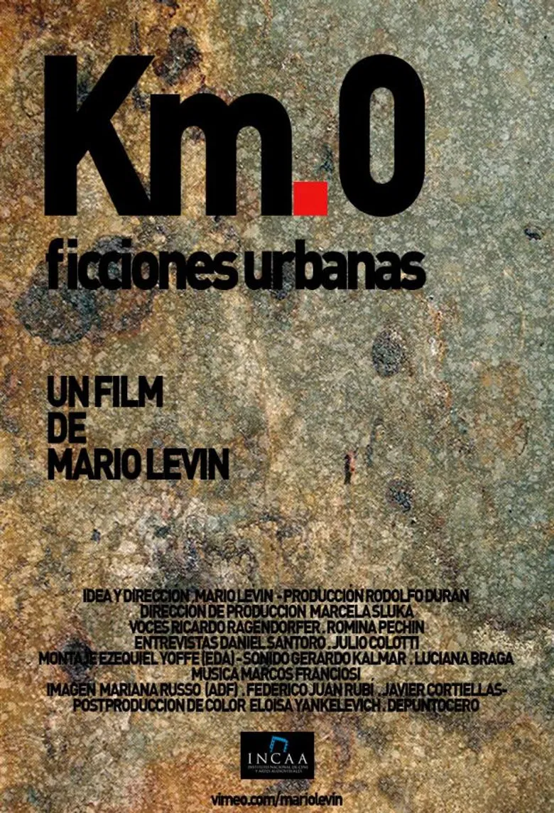KM 0 Ficciones urbanas poster background