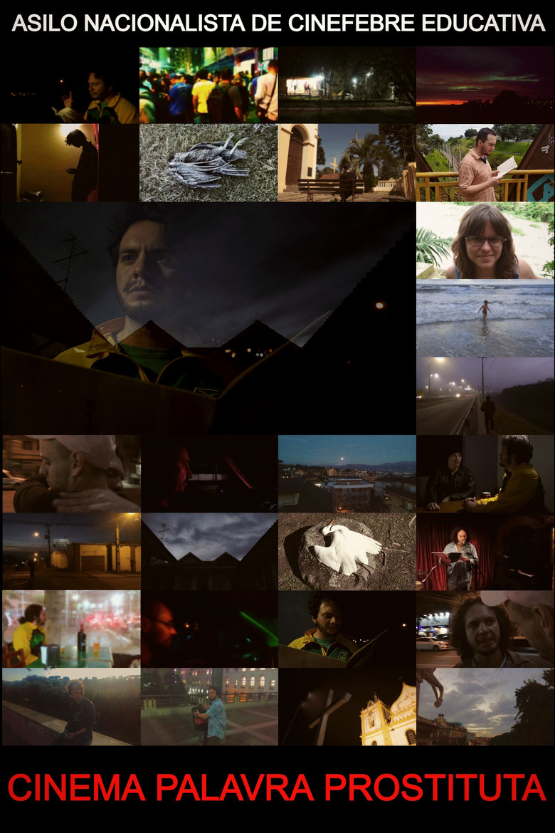 Cinema Whore Word poster background