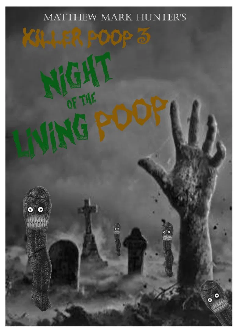 Killer Poop 3: Night of the Living Poop poster background