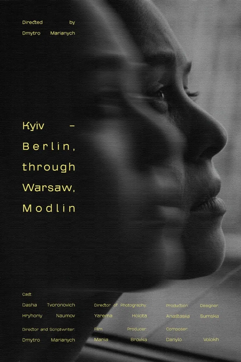 Kyiv - Berlin, Through Warsaw, Modlin poster background