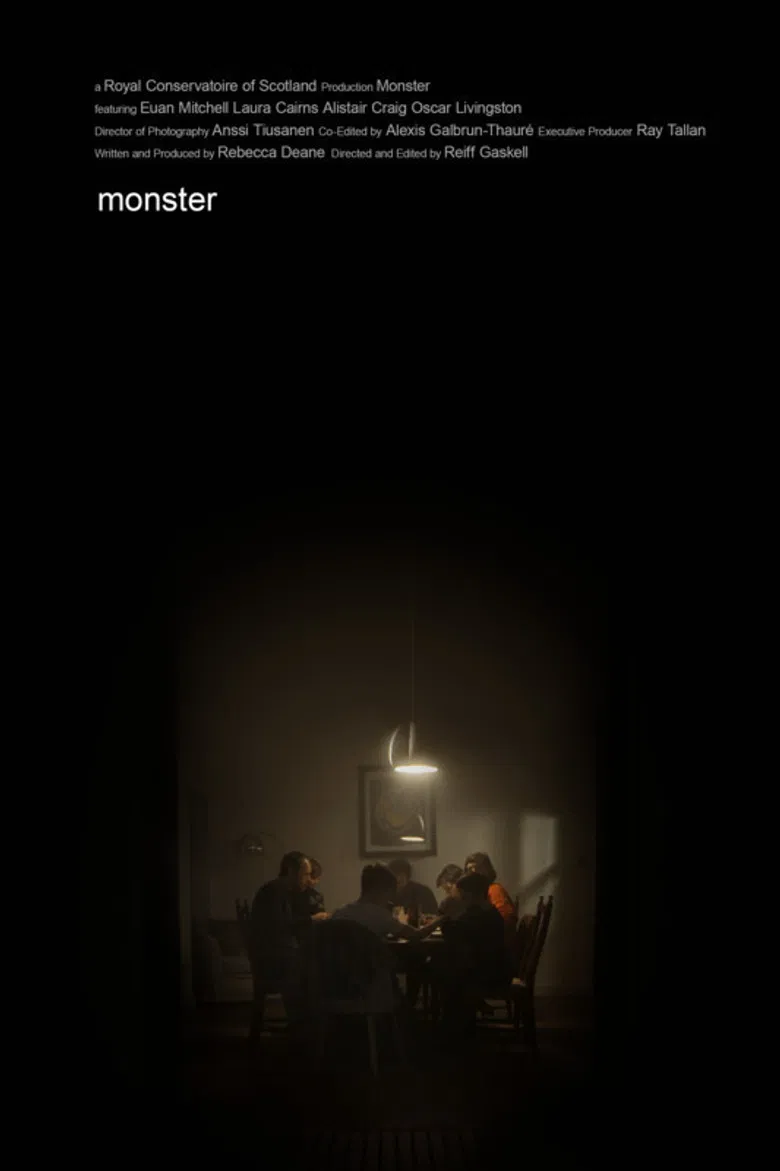 Monster poster background