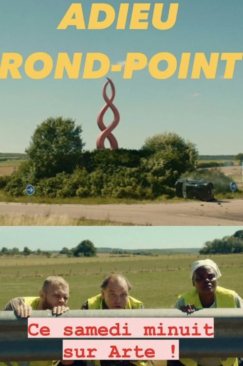 Adieu rond-point poster background