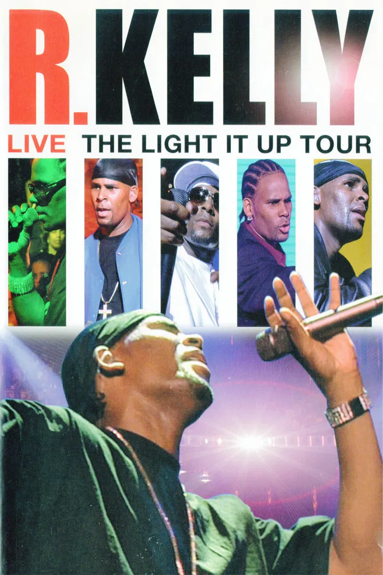 R. Kelly: Live - The Light It Up Tour poster background