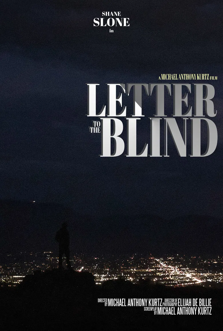 Letter to the Blind poster background
