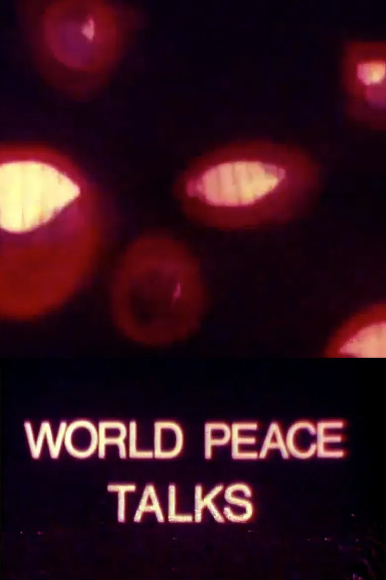 World Peace Talks poster background