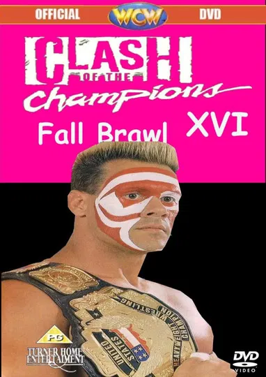 WCW Clash of The Champions XVI: Fall Brawl '91 poster background