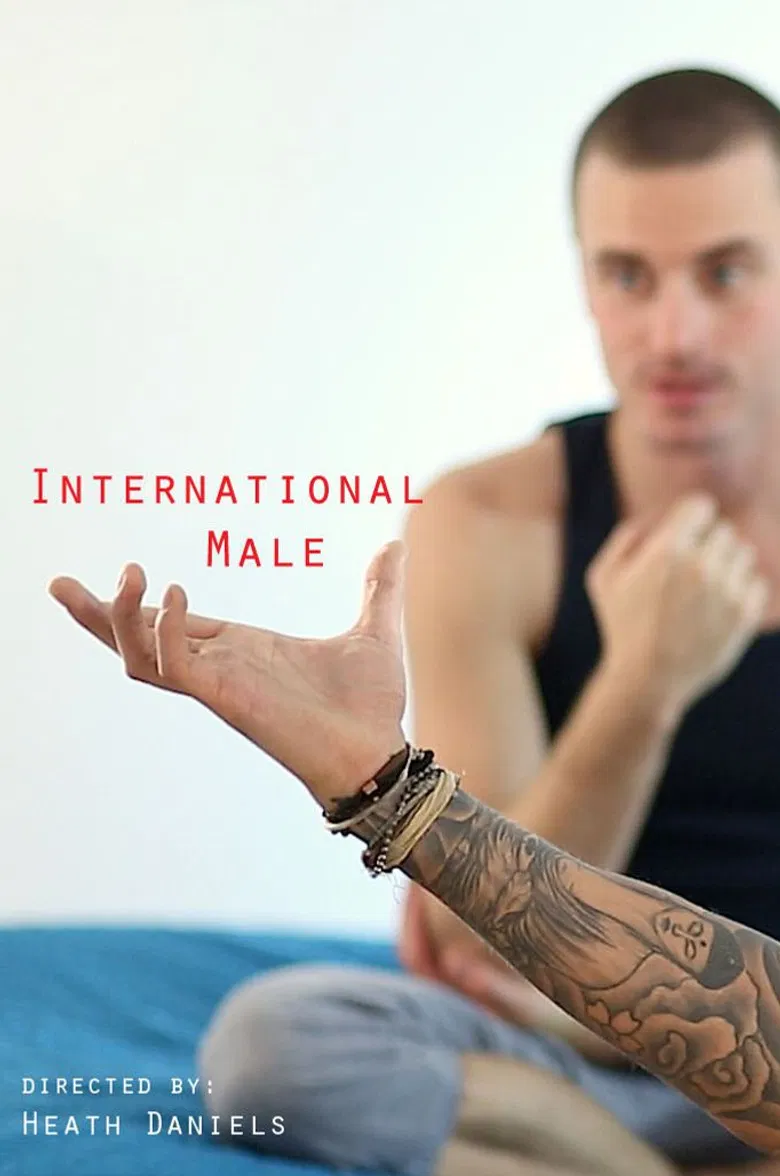 International Male poster background