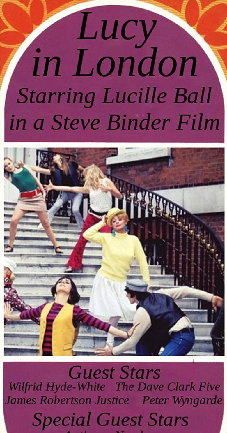 Lucy in London poster background