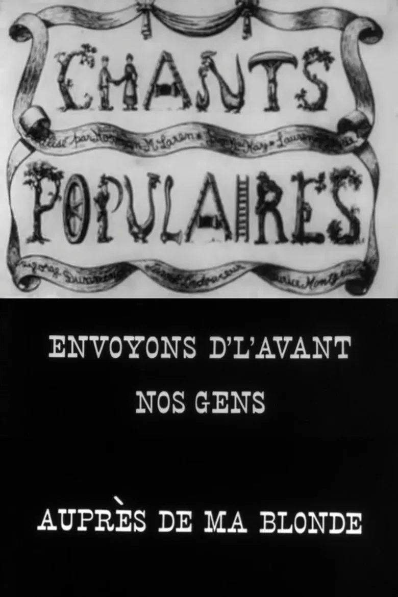 Chants populaires nº 2 poster background
