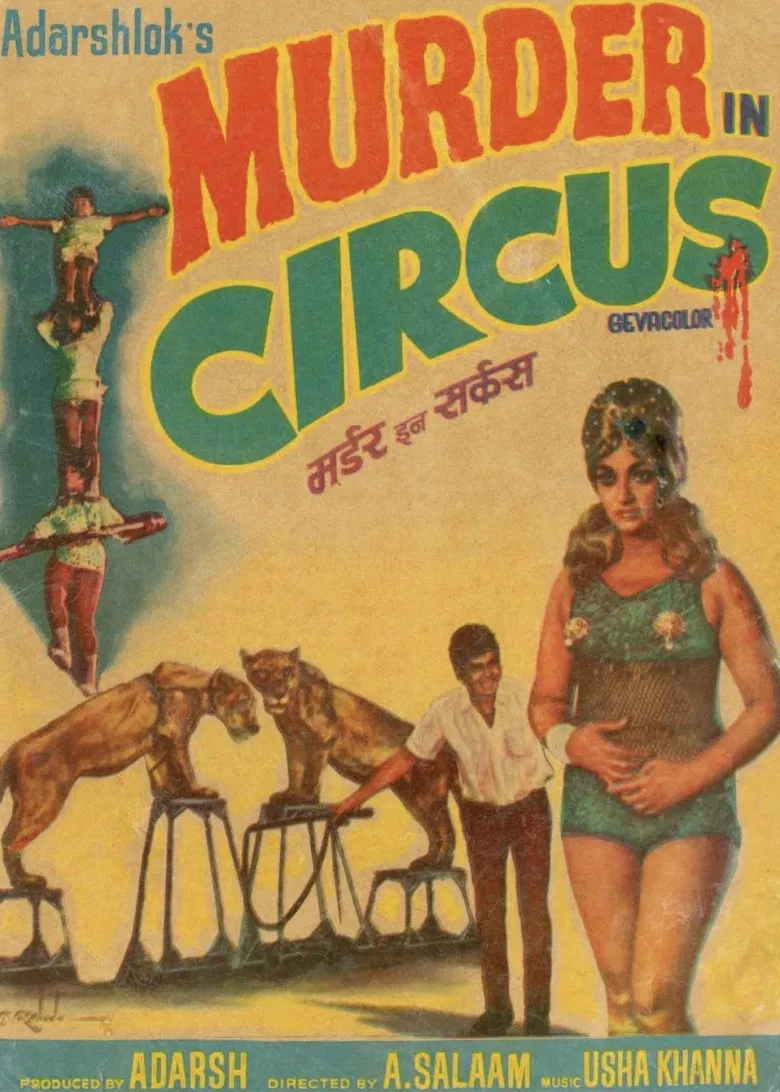 Murder in Circus poster background