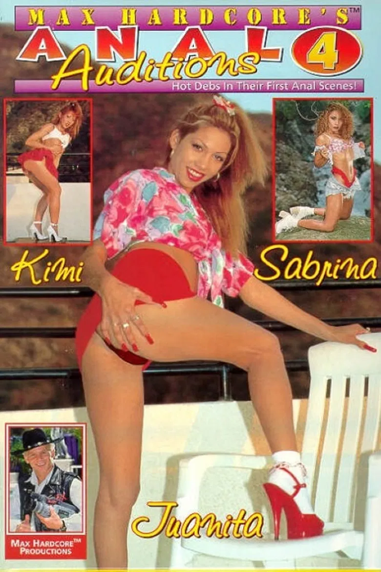 Max Hardcore's Anal Auditions 4 poster background