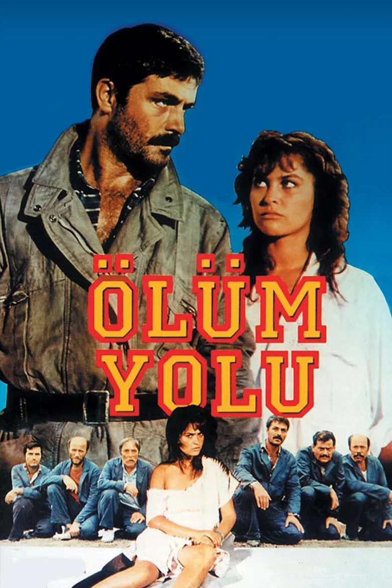 Ölüm Yolu poster background