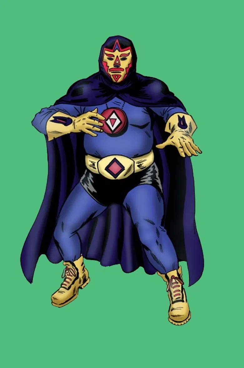 Adventures of El Frenetico and Go Girl poster background