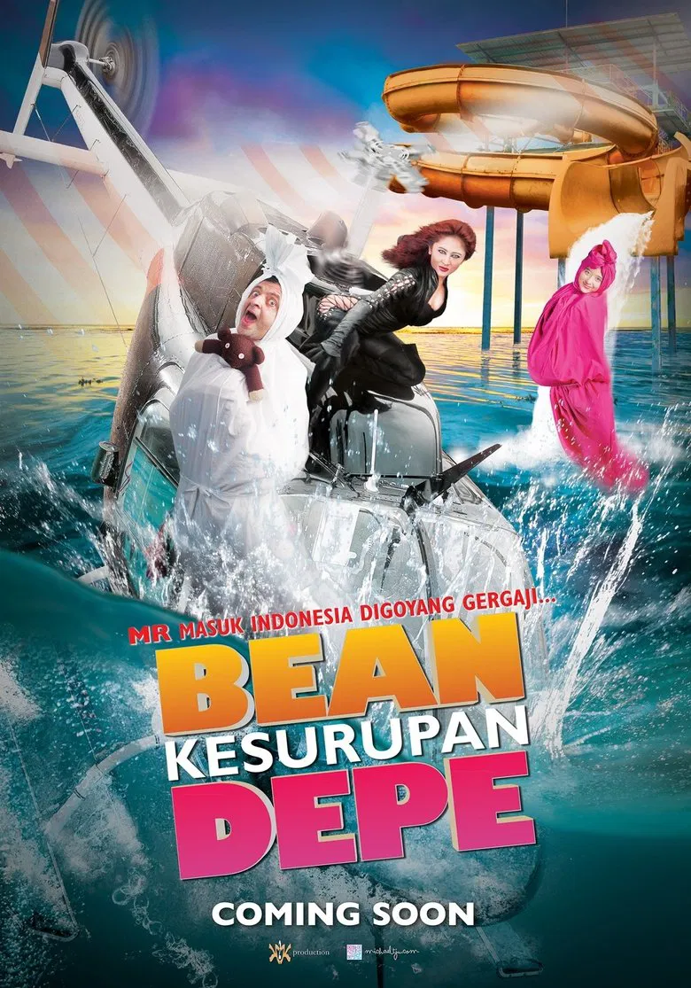 Mr. Bean Kesurupan Depe poster background