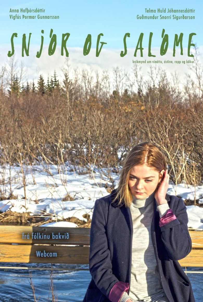 Snow and Salóme poster background