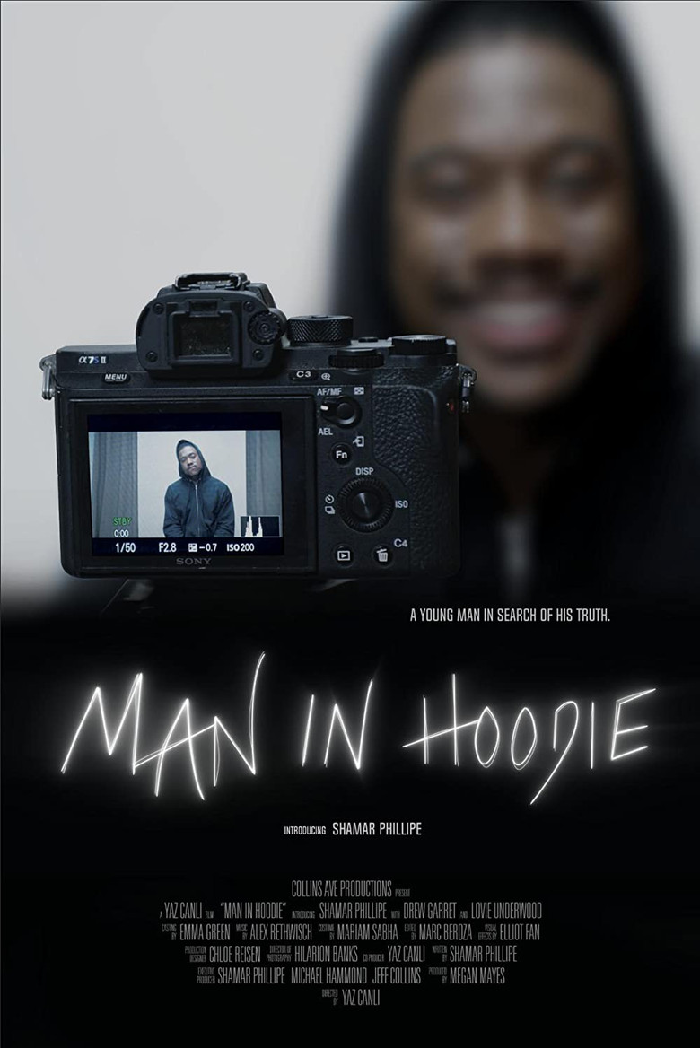 Man in Hoodie poster background