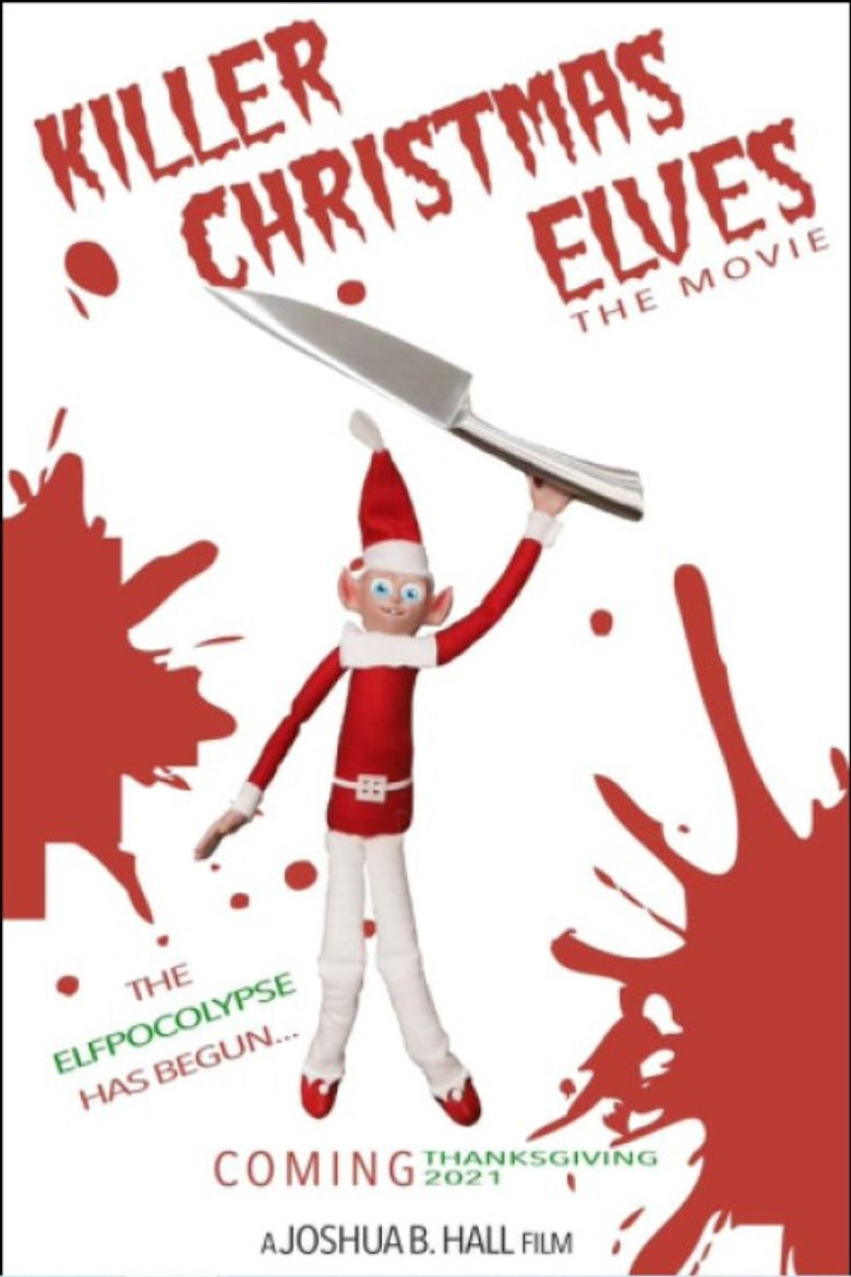 Killer Christmas Elves: The Movie poster background