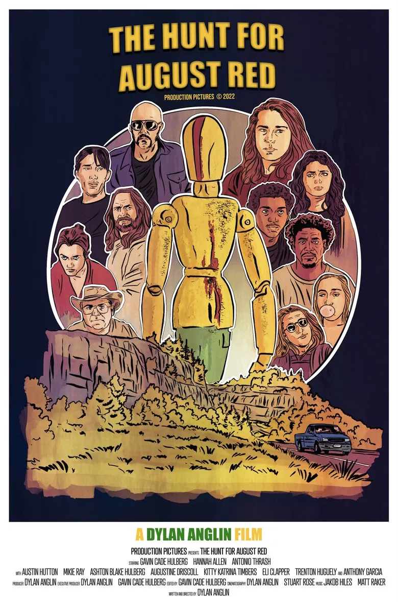 The Hunt for August Red poster background