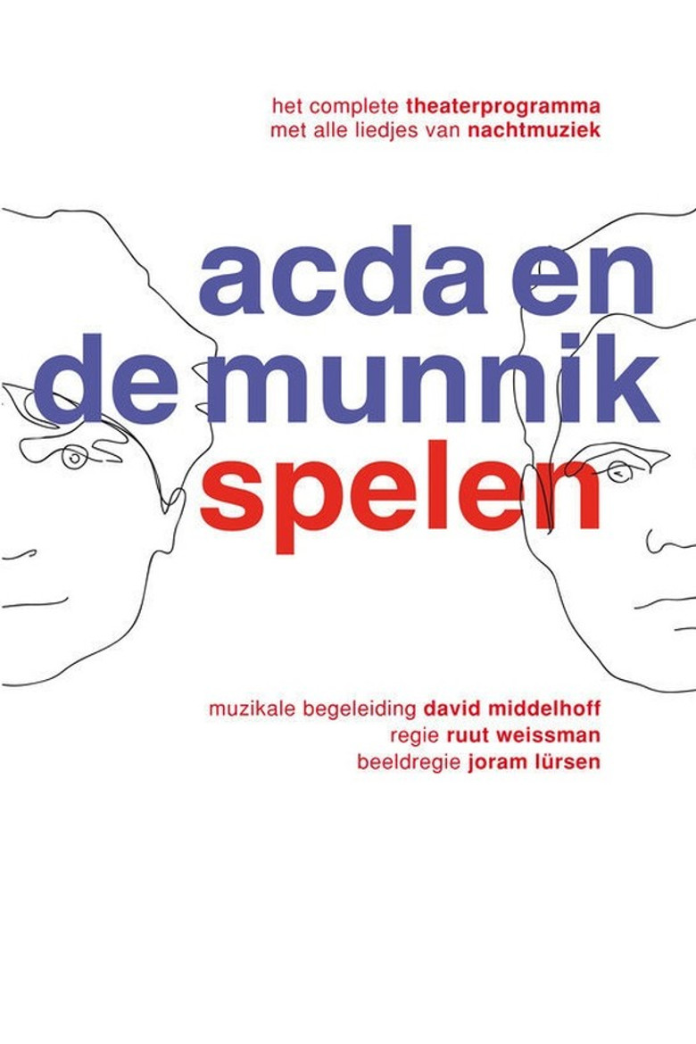 Acda & de Munnik: Spelen poster background