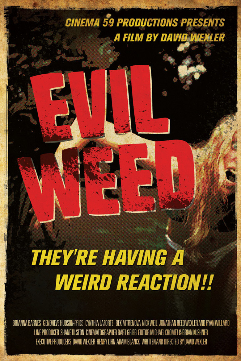 Evil Weed poster background