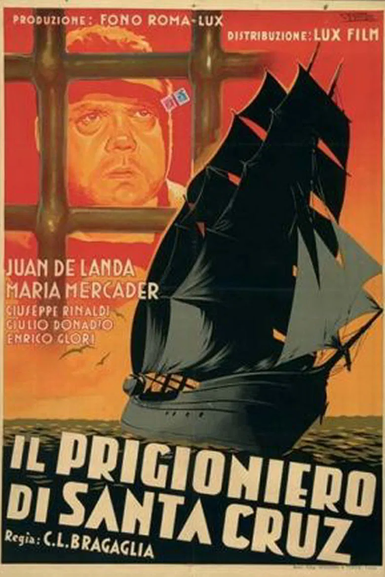 The Prisoner of Santa Cruz poster background