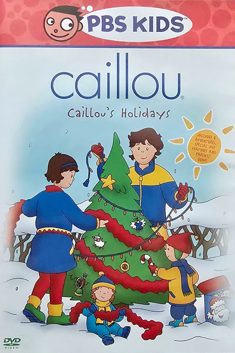 Caillou's Holidays poster background