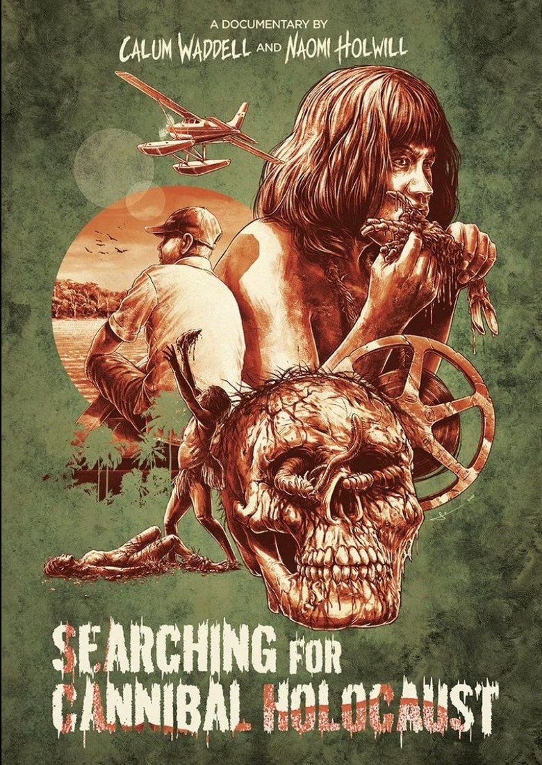 Searching for Cannibal Holocaust poster background