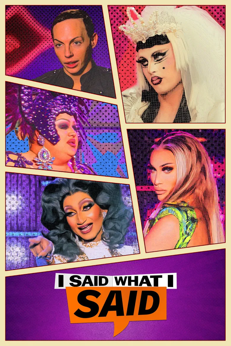 I Said What I Said poster background